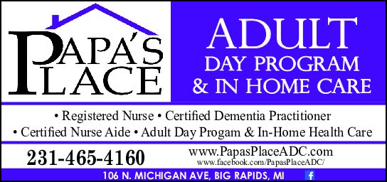 Papa’s Place Adult Day Care – $116.00 Gift Certificate