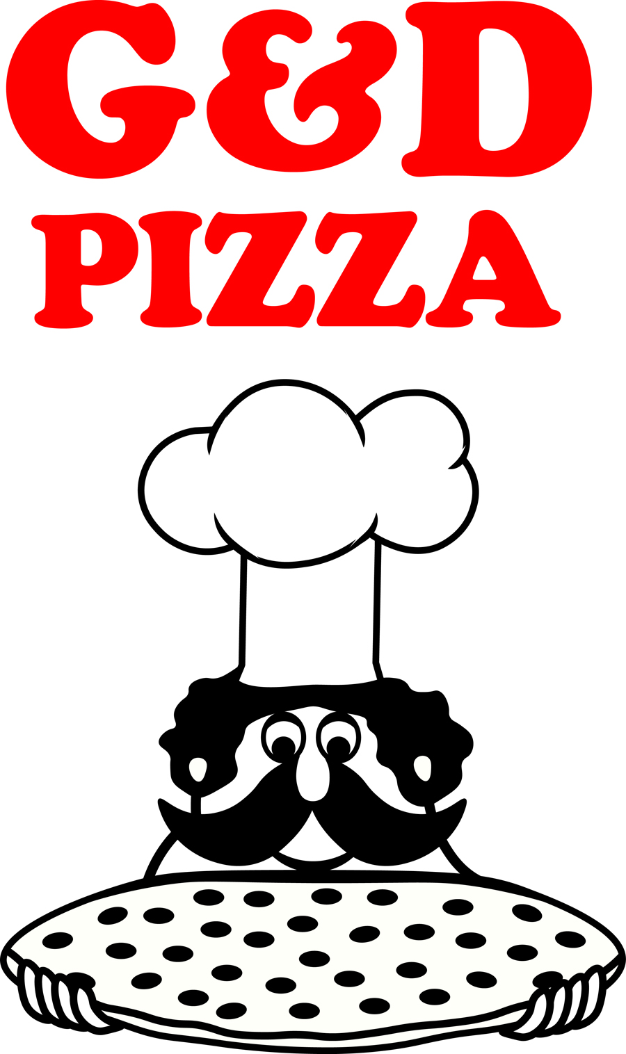1 Large 4 item Pizza Each Month for a Year from G & D Pizza