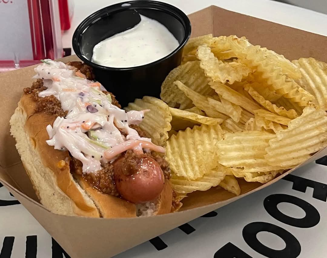 Coney Dog Combo, Chips, Dip and Regular Drink once a month for a year from The Food Mafia’s Let’s Roll With It, Rolled Ice Cream