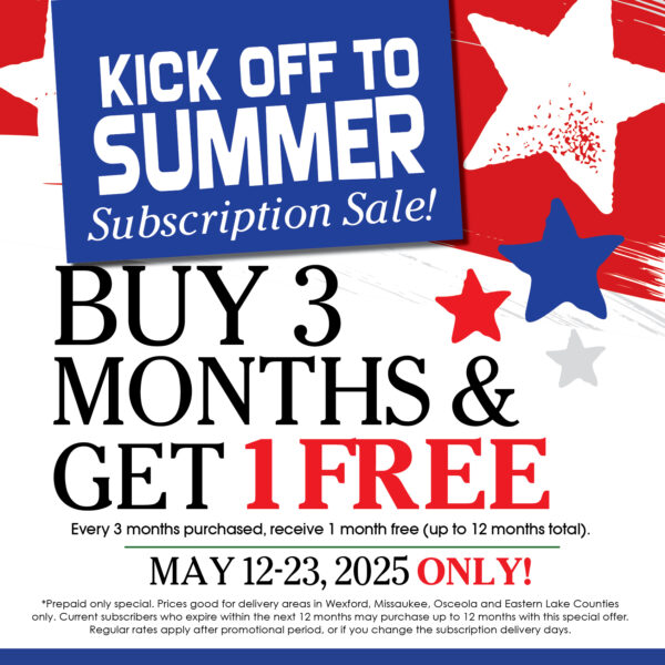 Summer Kick off Special - 2 Day Delivery