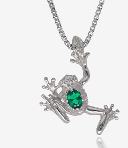 frog pendant